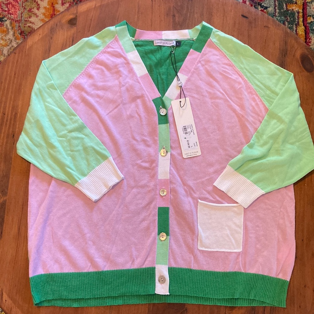Zaket & Plover cardigan. Size L